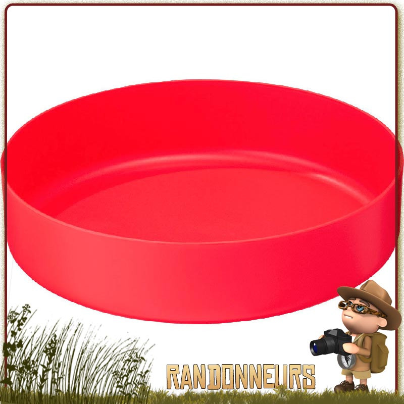 Assiette DeepDish MSR pour randonner léger, Polypropylène sans BPA, ultra légère et incassable, pour le camping Assiette DeepDish MSR pour randonner léger, Polypropylène sans BPA, ultra légère et incassable, pour le camping