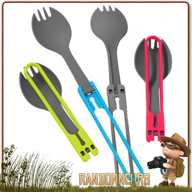 Spork camping et randonnée légère MSR. En plastique très résistant et ultra léger pour les randonneurs Spork camping et randonnée légère MSR. En plastique très résistant et ultra léger pour les randonneurs