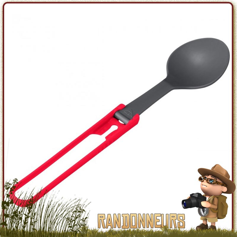 Cuillère camping et randonnée légère Spoon de MSR. En plastique très résistant et ultra léger pour randonneurs en trek Cuillère camping et randonnée légère Spoon de MSR. En plastique très résistant et ultra léger pour randonneurs en trek