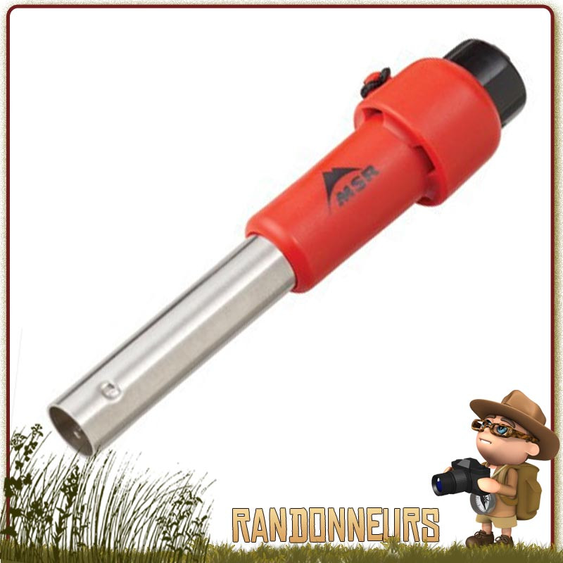 Allume réchaud gaz Piezo MSR pour créer facilement de petites étincelles et allumer votre réchaud gaz randonnée légère Allume réchaud gaz Piezo MSR pour créer facilement de petites étincelles et allumer votre réchaud gaz randonnée légère