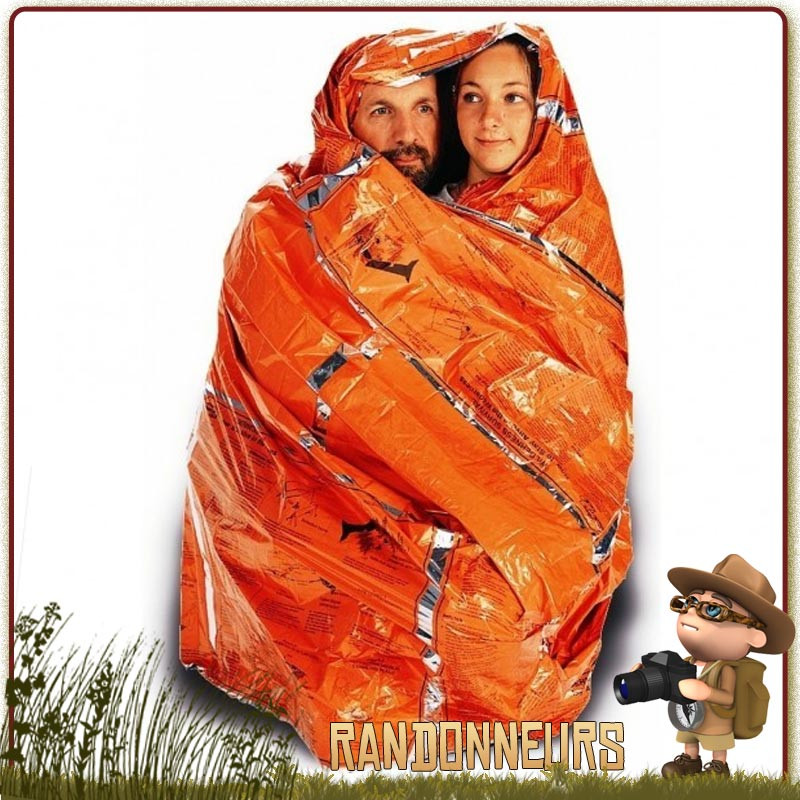 sursac bivy bag de survie SOL Survive Outdoors Longer 2 places pour se protéger du froid en randonnée légère sursac bivy bag de survie SOL Survive Outdoors Longer 2 places pour se protéger du froid en randonnée légère