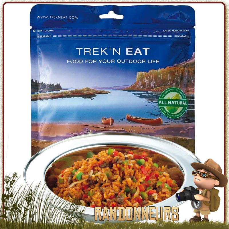 Sachet repas de Risotto des Balkans au Boeuf Trek'n Eat lyophilisé pour randonner Sachet repas de Risotto des Balkans au Boeuf Trek'n Eat lyophilisé pour randonner