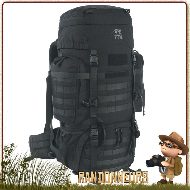 Sac à Dos militaire RAID PACK MKIII Tasmanian Tiger Noir de randonnée bushcraft Sac à Dos militaire RAID PACK MKIII Tasmanian Tiger Noir de randonnée bushcraft