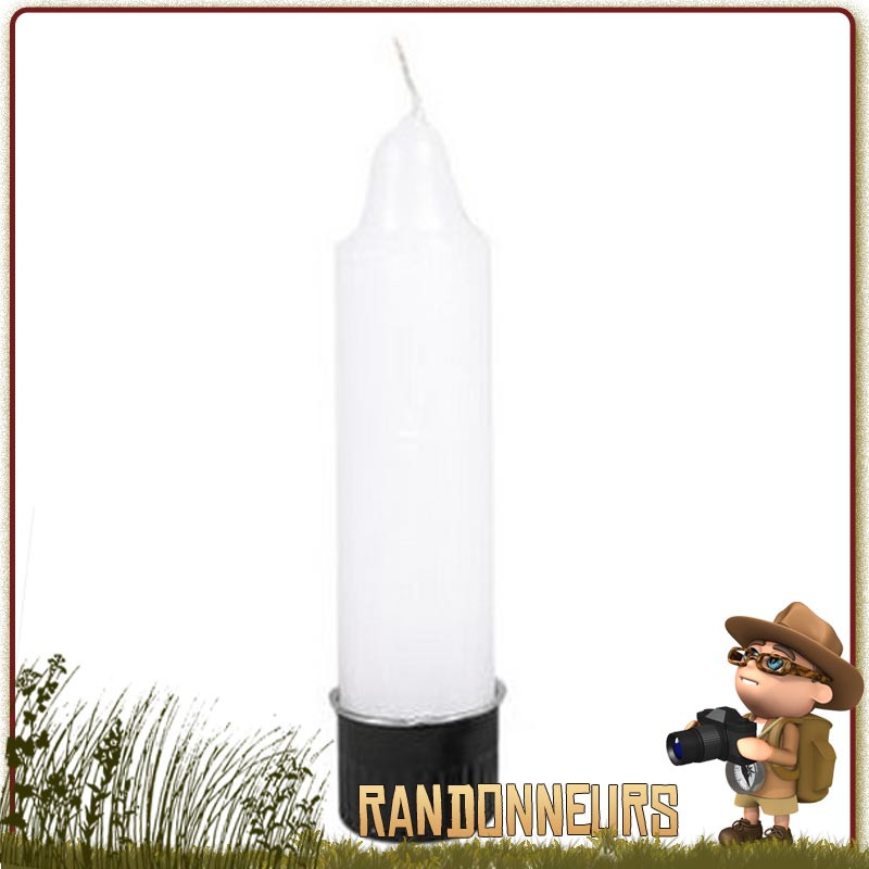 Bougie de survie cao longue durée pour les situations d'urgence brûle pendant 5h à 7h Bougie de survie cao longue durée pour les situations d'urgence brûle pendant 5h à 7h