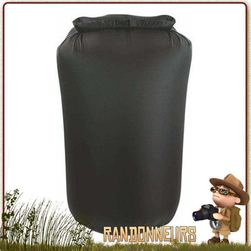 Sac Étanche 140 Litres Nylon VERT NOIR Highlander pour le transport de votre équipement sensible Sac Étanche 140 Litres Nylon VERT NOIR Highlander pour le transport de votre équipement sensible