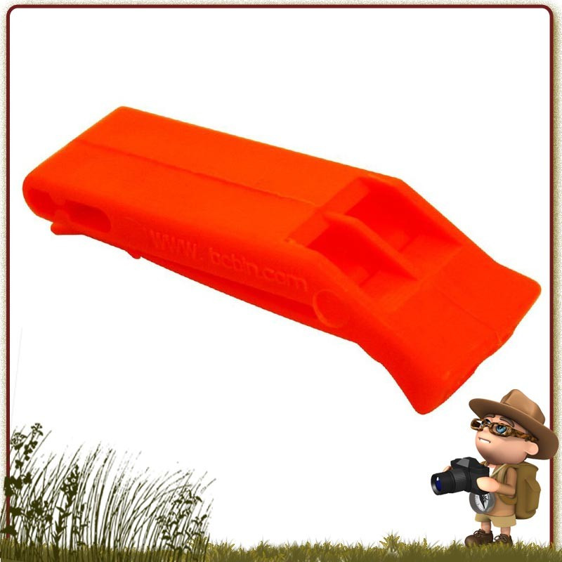 sifflet d'urgence et de détresse orange fluo pour la signalisation équipes de secours Approuvé par SOLAS sifflet d'urgence et de détresse orange fluo pour la signalisation équipes de secours Approuvé par SOLAS
