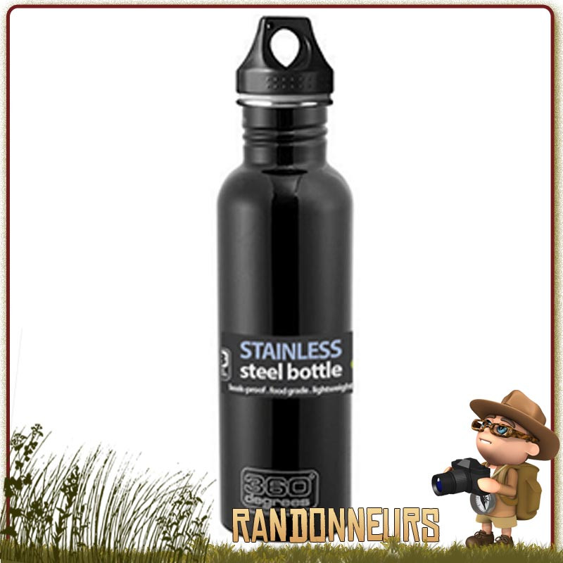 gourde acier inox 50 cl 360 degrés, une gourde pour randonner léger en inox 18/10 sans bpa ni vernis bushcraft survie gourde acier inox 50 cl 360 degrés, une gourde pour randonner léger en inox 18/10 sans bpa ni vernis bushcraft survie