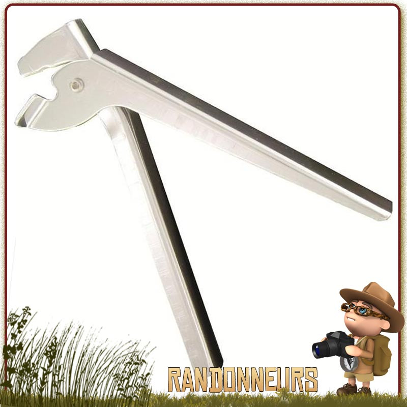 Pince Preneuse Inox Kelly Kettle amovible ultra légère pour vaisselle popote trekking et randonnée Pince Preneuse Inox Kelly Kettle amovible ultra légère pour vaisselle popote trekking et randonnée