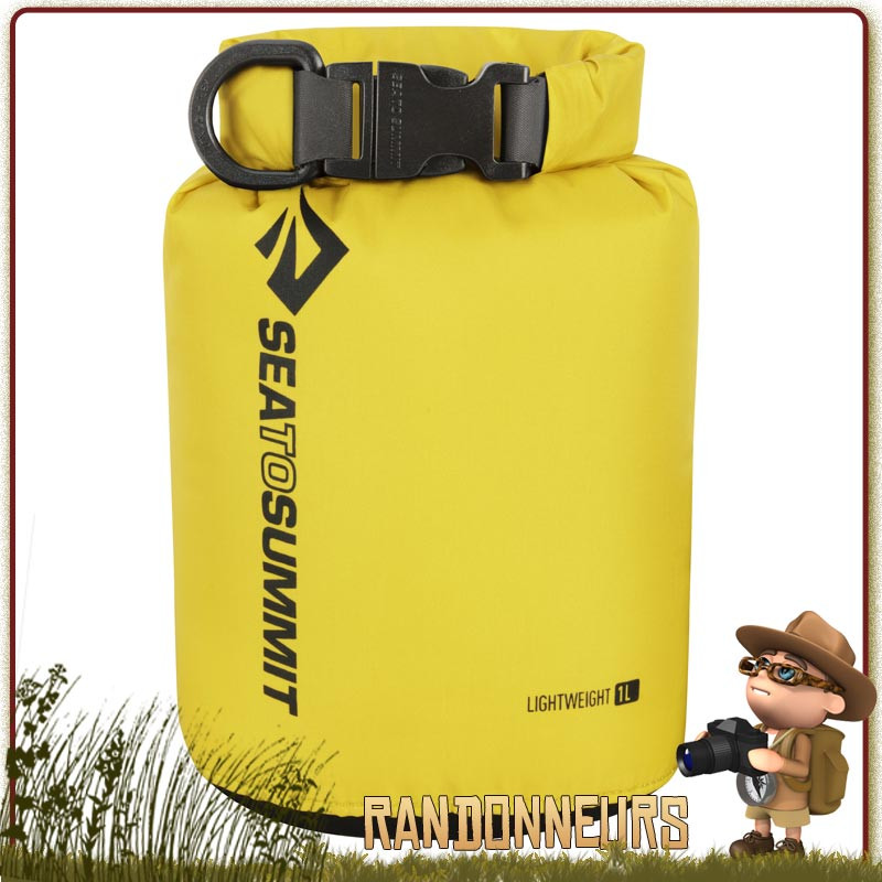 Poche Nylon Etanche Ultra Léger 20 Litres Sea To Summit de randonnée et sport aquatique Poche Nylon Etanche Ultra Léger 20 Litres Sea To Summit de randonnée et sport aquatique